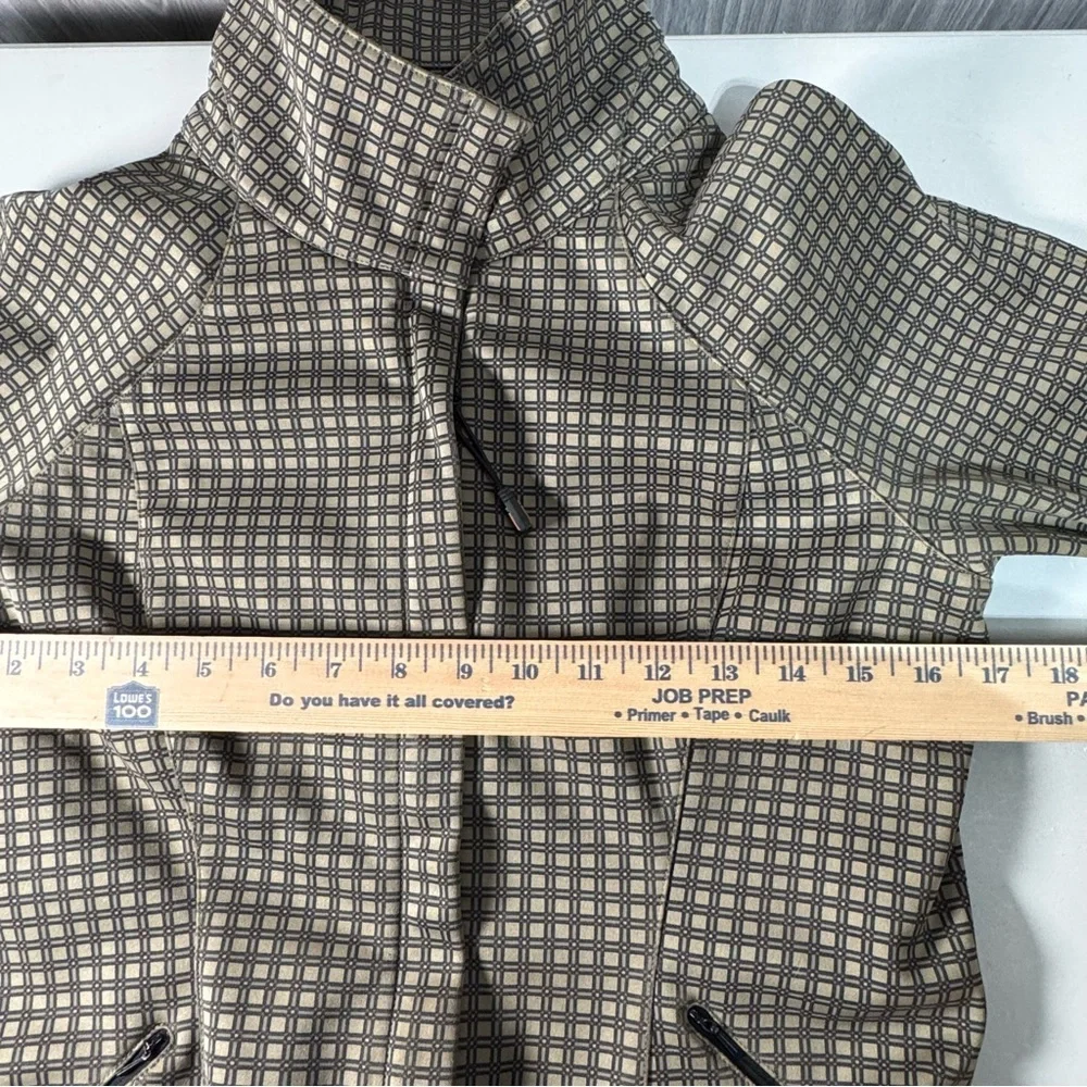 Kerrits Equestrian Softshell Riding Plaid Jacket Zip‎ Water Resistant Women’s S